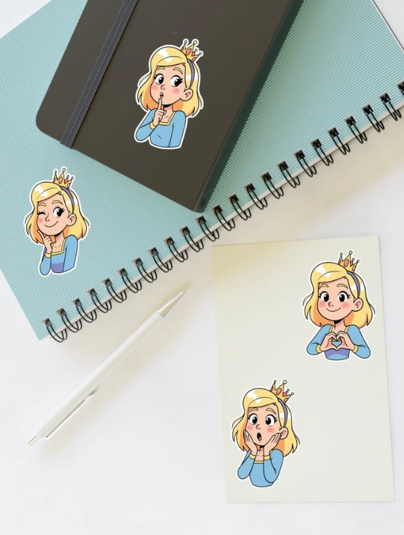 PRINCESS STICKER SHEET