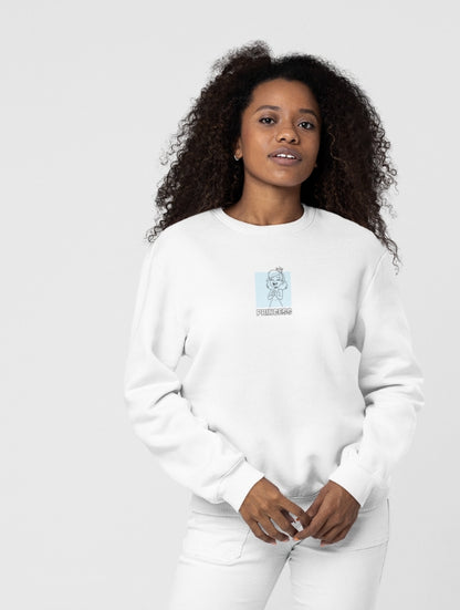 A PRINCESS EMOTIONS SWEATSHIRT