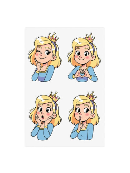 PRINCESS STICKER SHEET