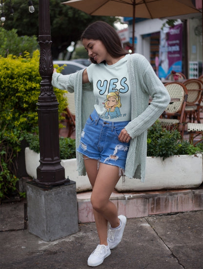 YES, I CRIED ABOUT IT T-SHIRT