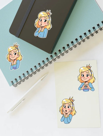 PRINCESS STICKER SHEET